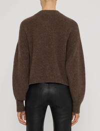 Cashmere Fleck Cardi, Brown