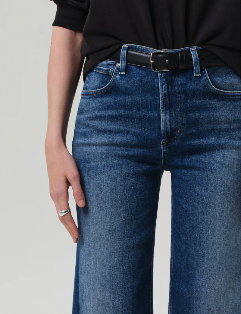 Lyra Cropped Wide Leg, Augusta