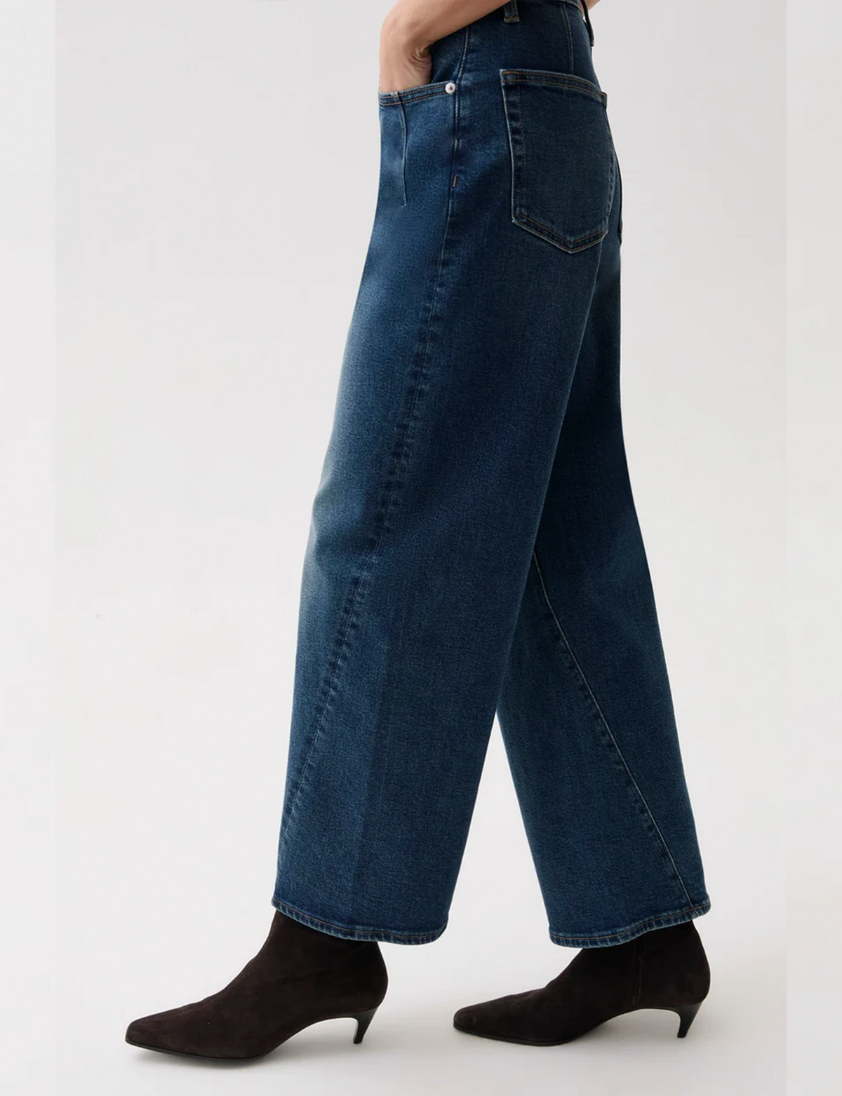 Kyra High Rise Bowed Ankle, Cosmic