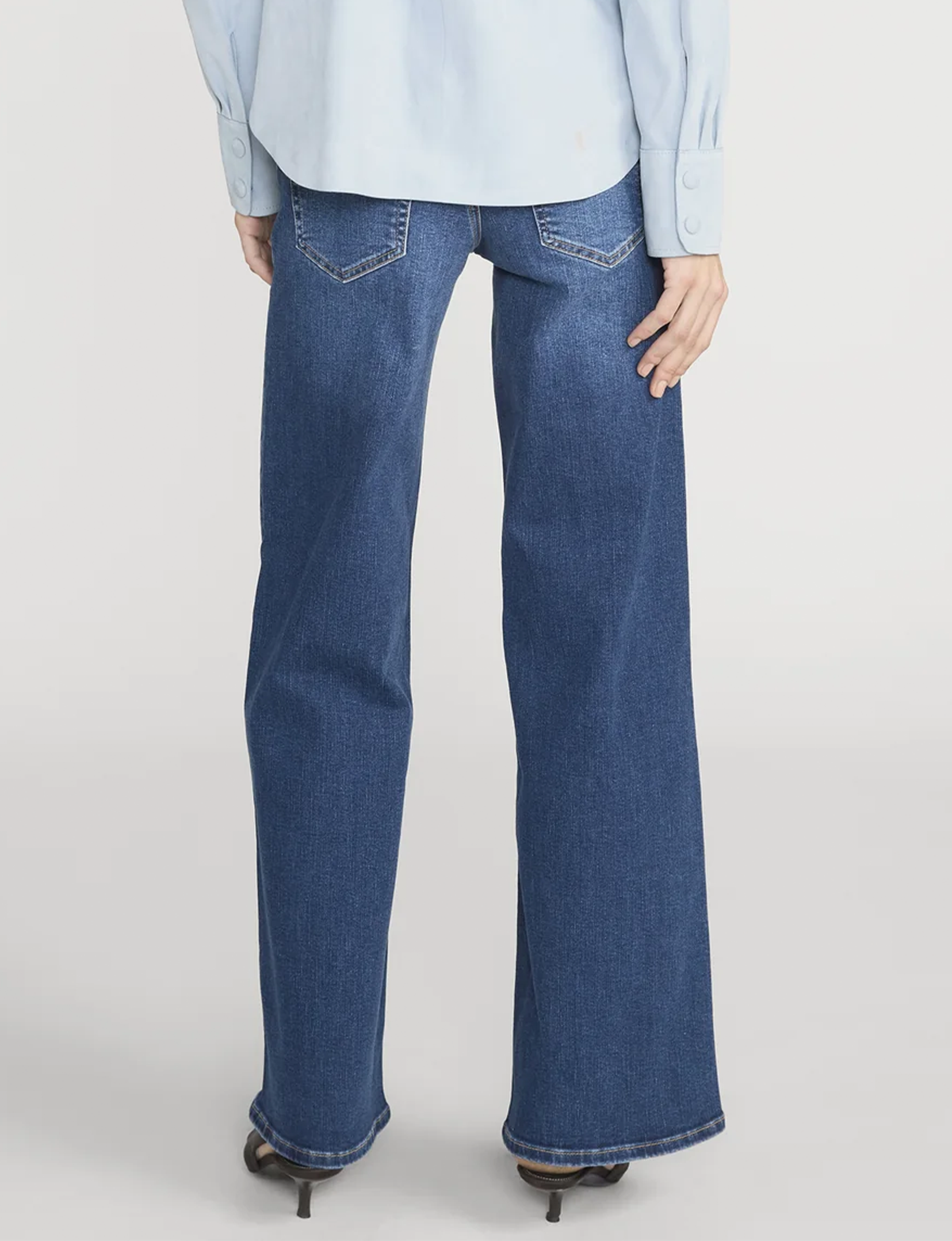 Low Rise Le Slim Palazzo, Femma