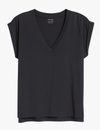 Easy V-Neck Tee, Navy