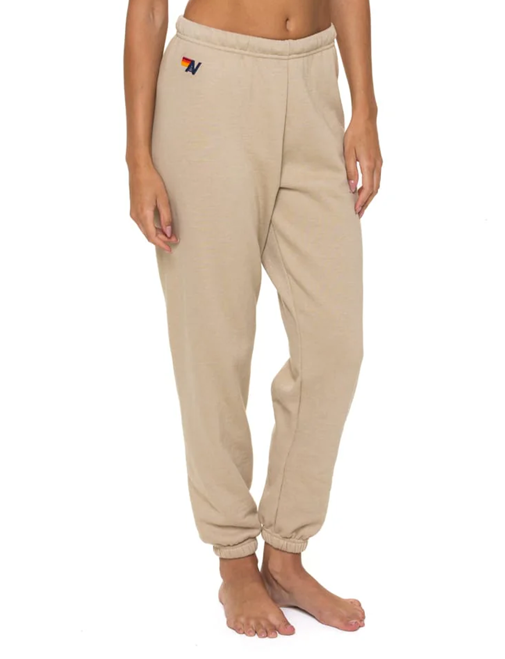 5 Stripe Sweatpants, Sand/Tan