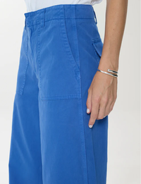 Wren Relaxed Straight Utility Pant, Ciel