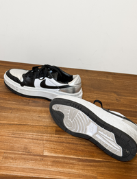 Nike Dunk Low Platform Sneakers, Silver