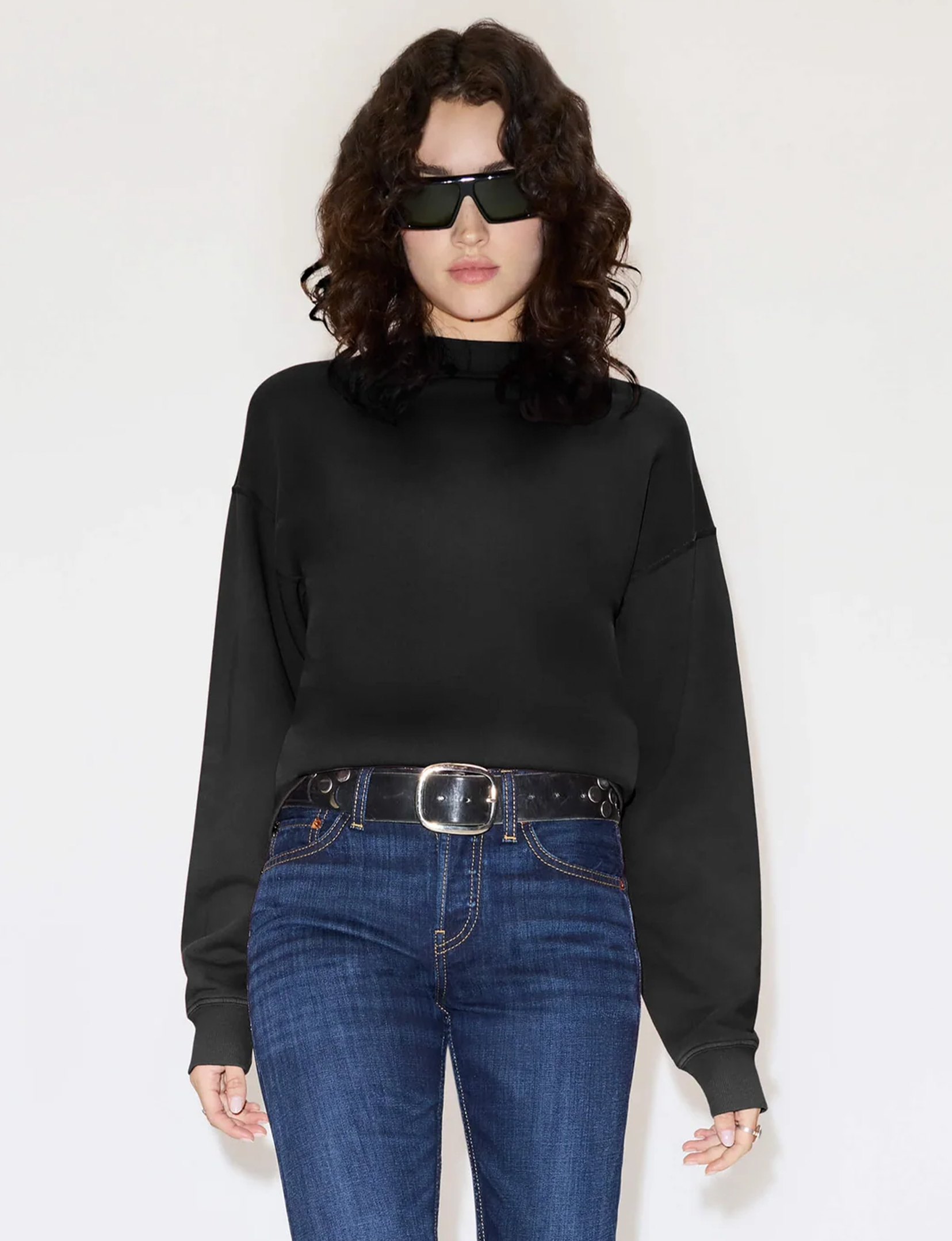 Classic Crewneck Sweatshirt, Black