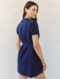 Puritan Dress, Noir Navy
