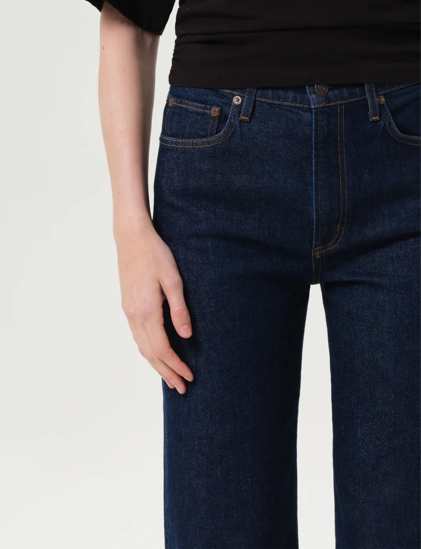 Harper Mid Rise Straight Leg, Reissue