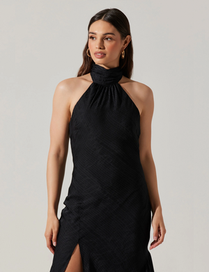 Caspia Dress, Black