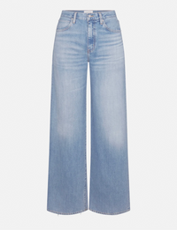 Off Duty Stroll Wide Leg Jean, Fray