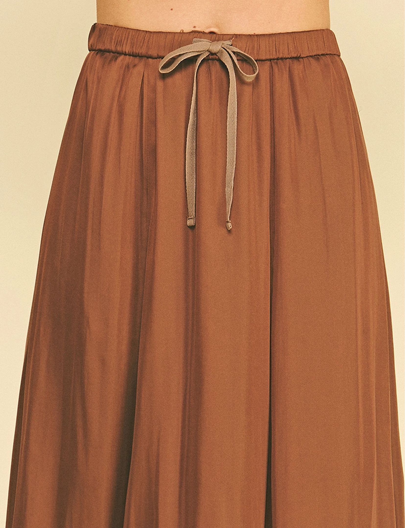 Sophia Midi Skirt, Chocolate