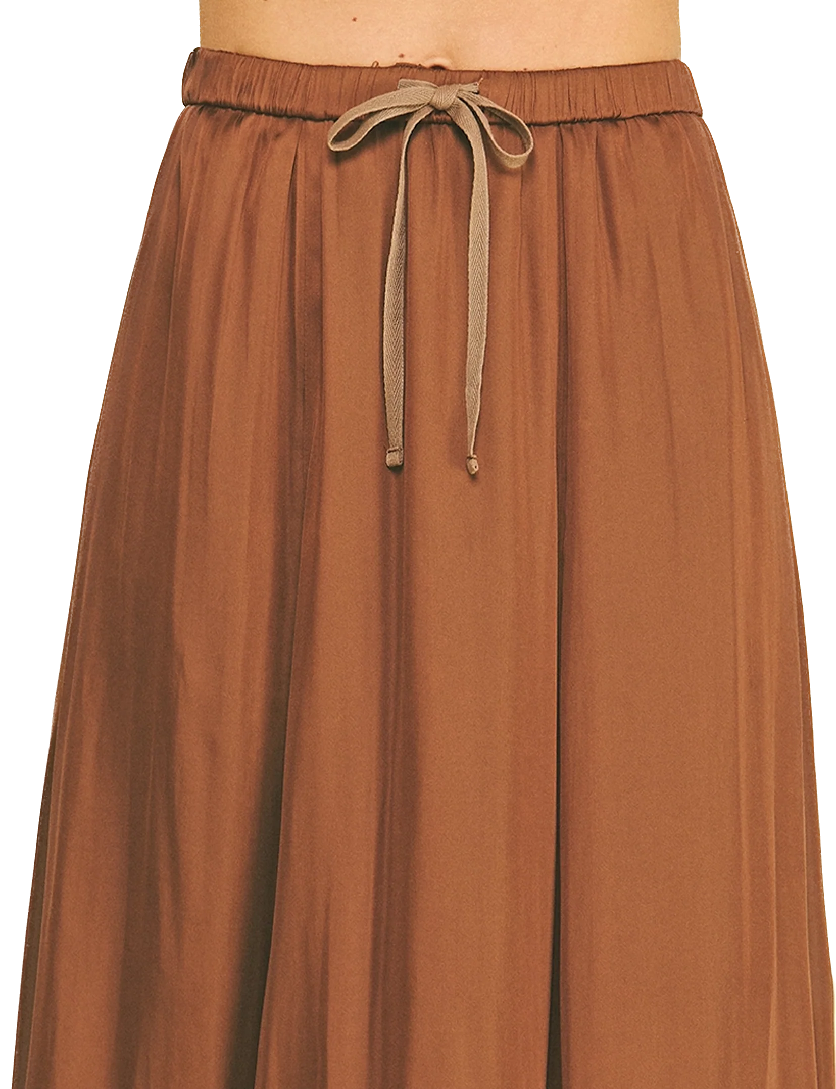 Sophia Midi Skirt, Chocolate