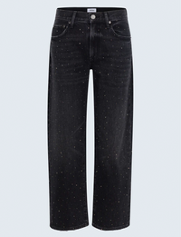 Lexi Relaxed Straight Jeans, Silver Screen