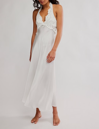Petal Party Midi Dress, Clean Ivory