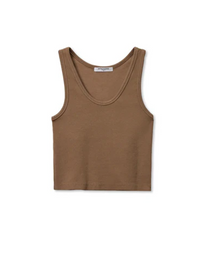 Blondie Tank, Mocha