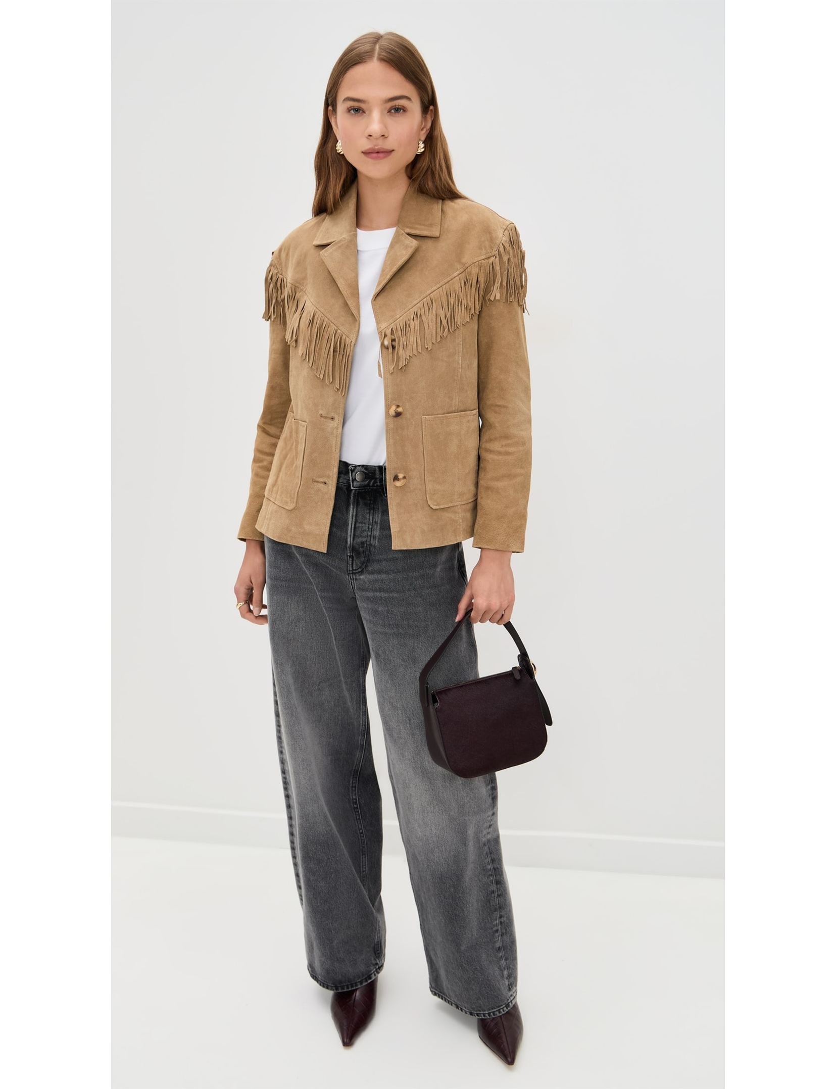 Faux Suede Fringe Jacket, Herbal Therapy