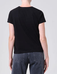 Long Line Adine Tee, Black
