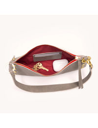 Kyle Small Handbag, Pewter