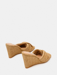 Laelia Wedge, Natural Raffia