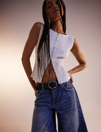 Tilly Vest, Ivory
