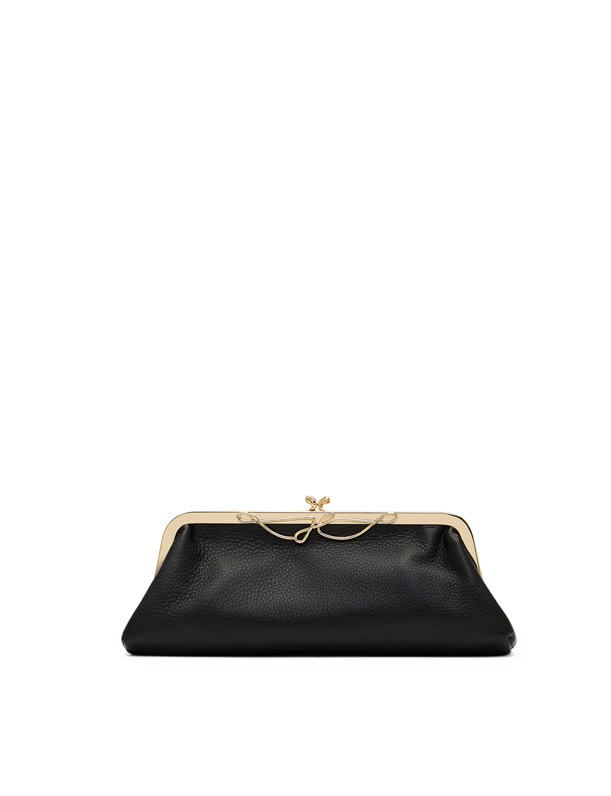 Vivienne Slim Bag, Black/Gold