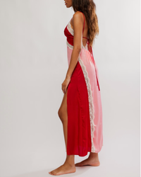 Some Kind of Love Maxi Slip, Sweetie Pink/Combo