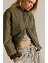 Jax Washed Bomber, Olive