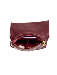 VIP Medium Handbag, Cherrywood/Bushed Gold