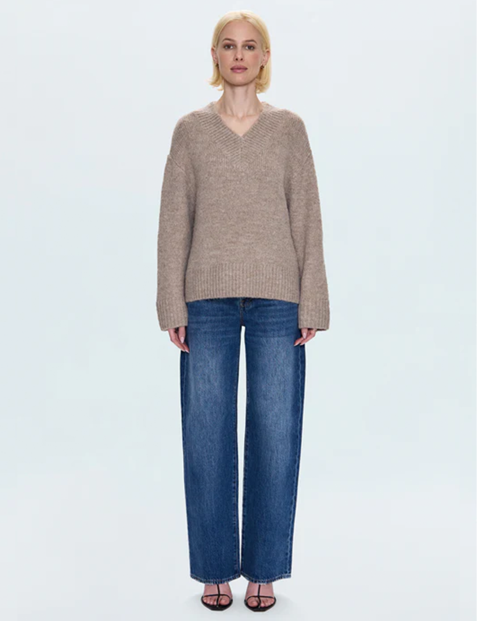 Talia Sweater, Taupe