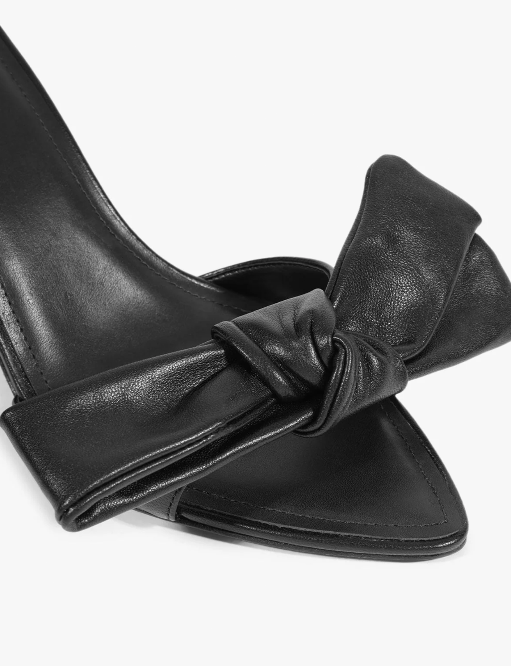 Elodie Bow Heel, Black