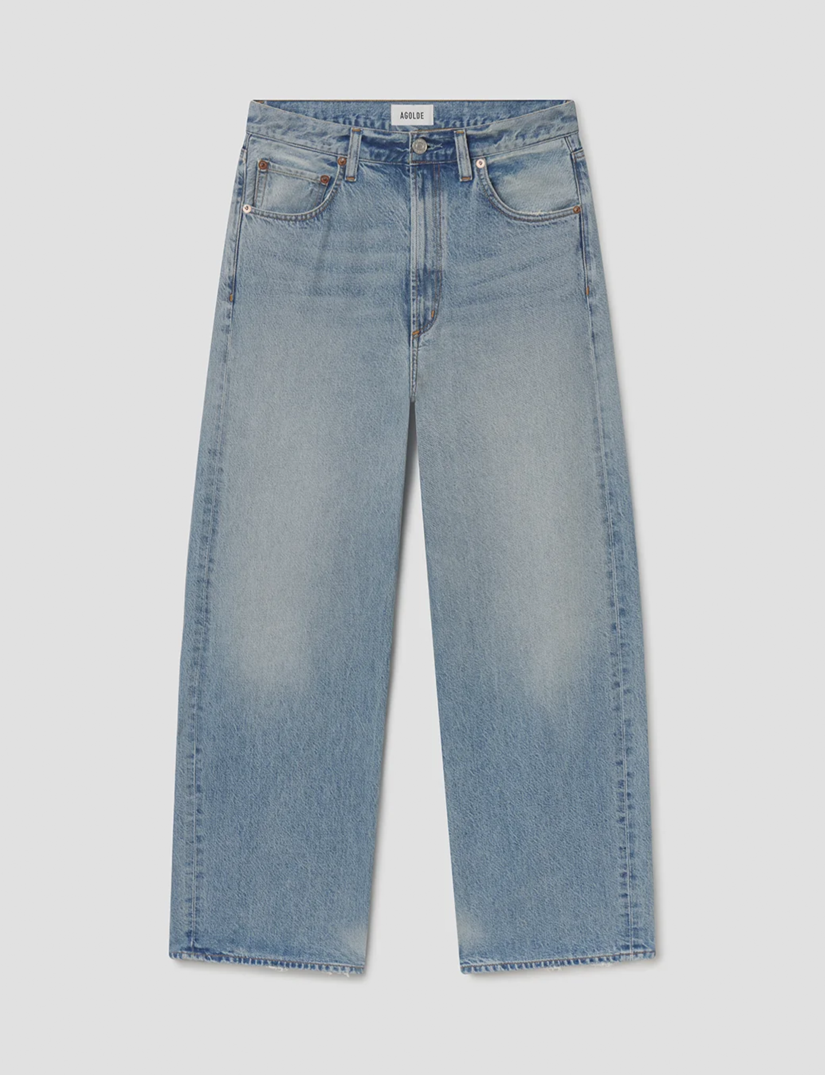 Low Curve Crop Jean, Reset