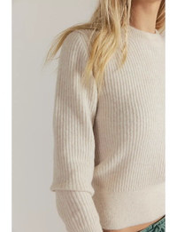 Even After Pullover, Almond Milk Heather