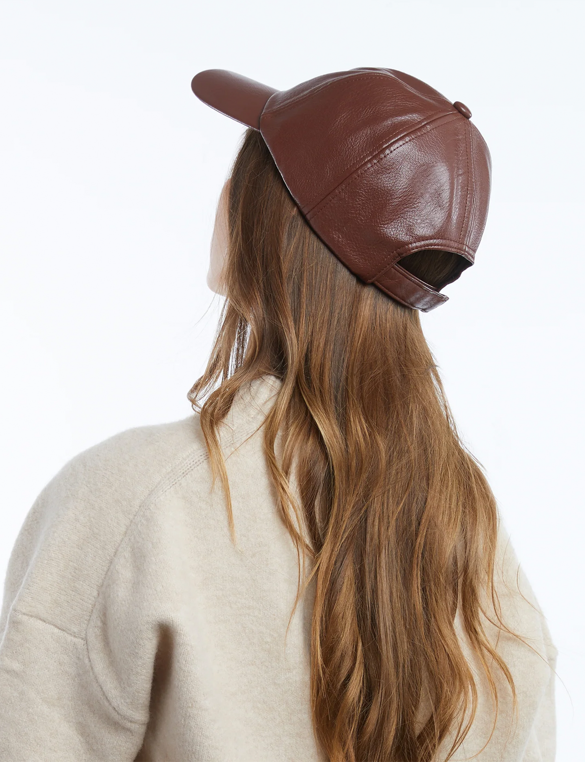Hailey Ball Cap, Cognac