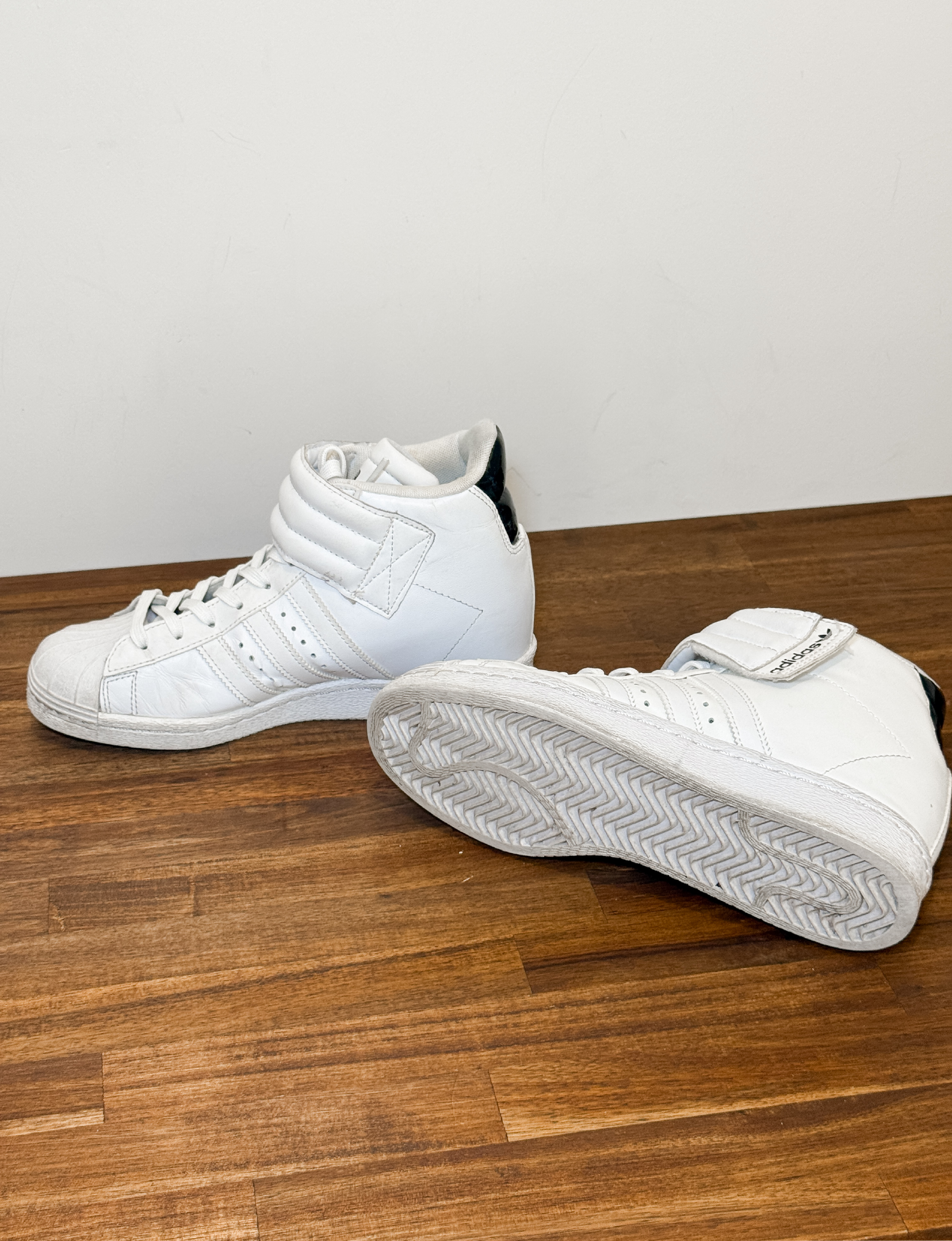 Adidas Wedge Sneaker, White