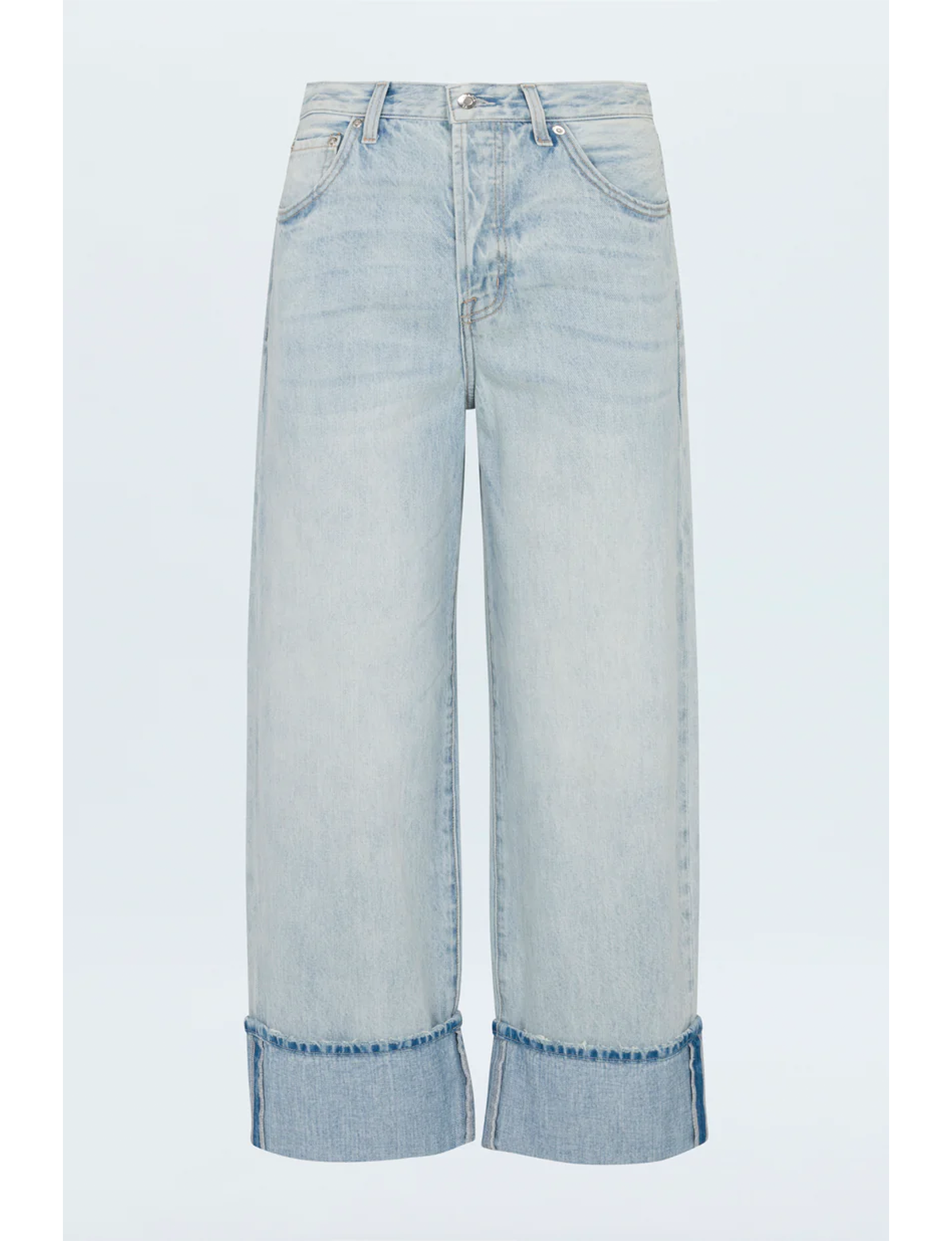 Ryder High Rise Cuffed Leg, Sunrise