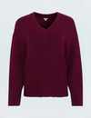 Talia Sweater, Claret