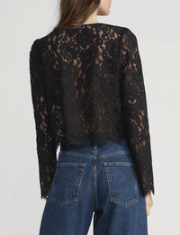 The Lace Blouse, Black