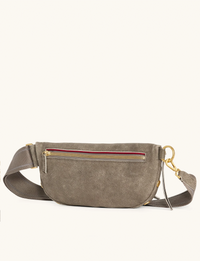 Charles Medium Crossbody, Pewter