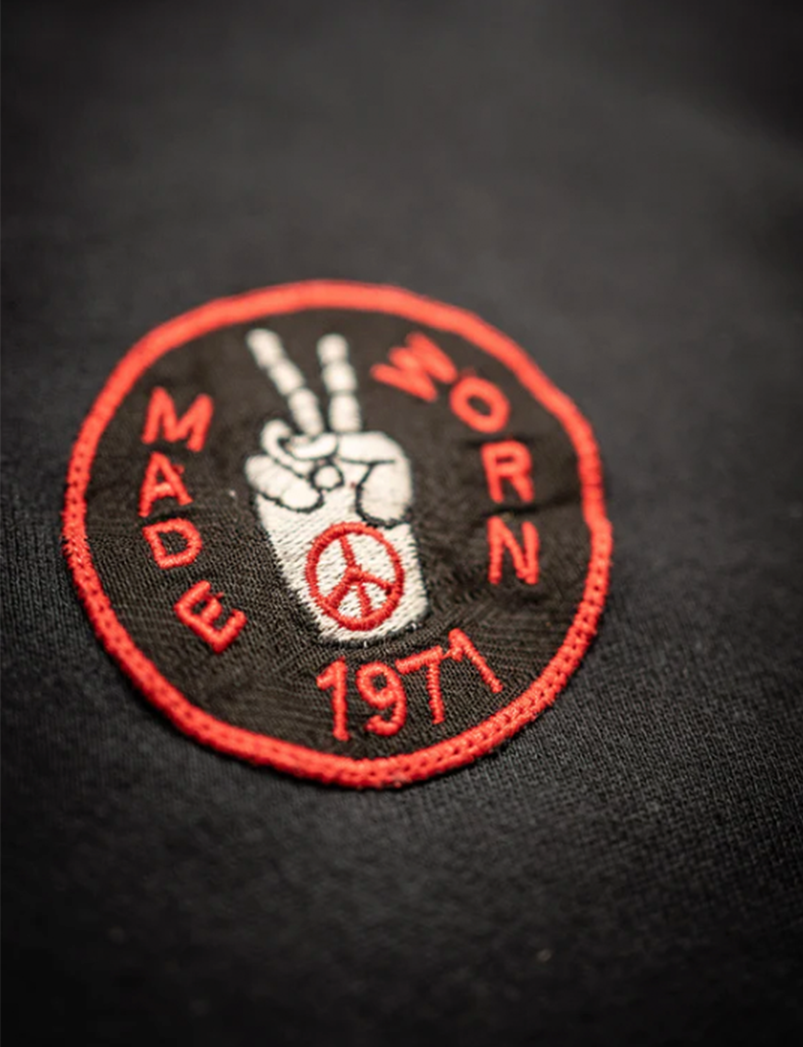 Love Not War Fleece Hoodie, Coal