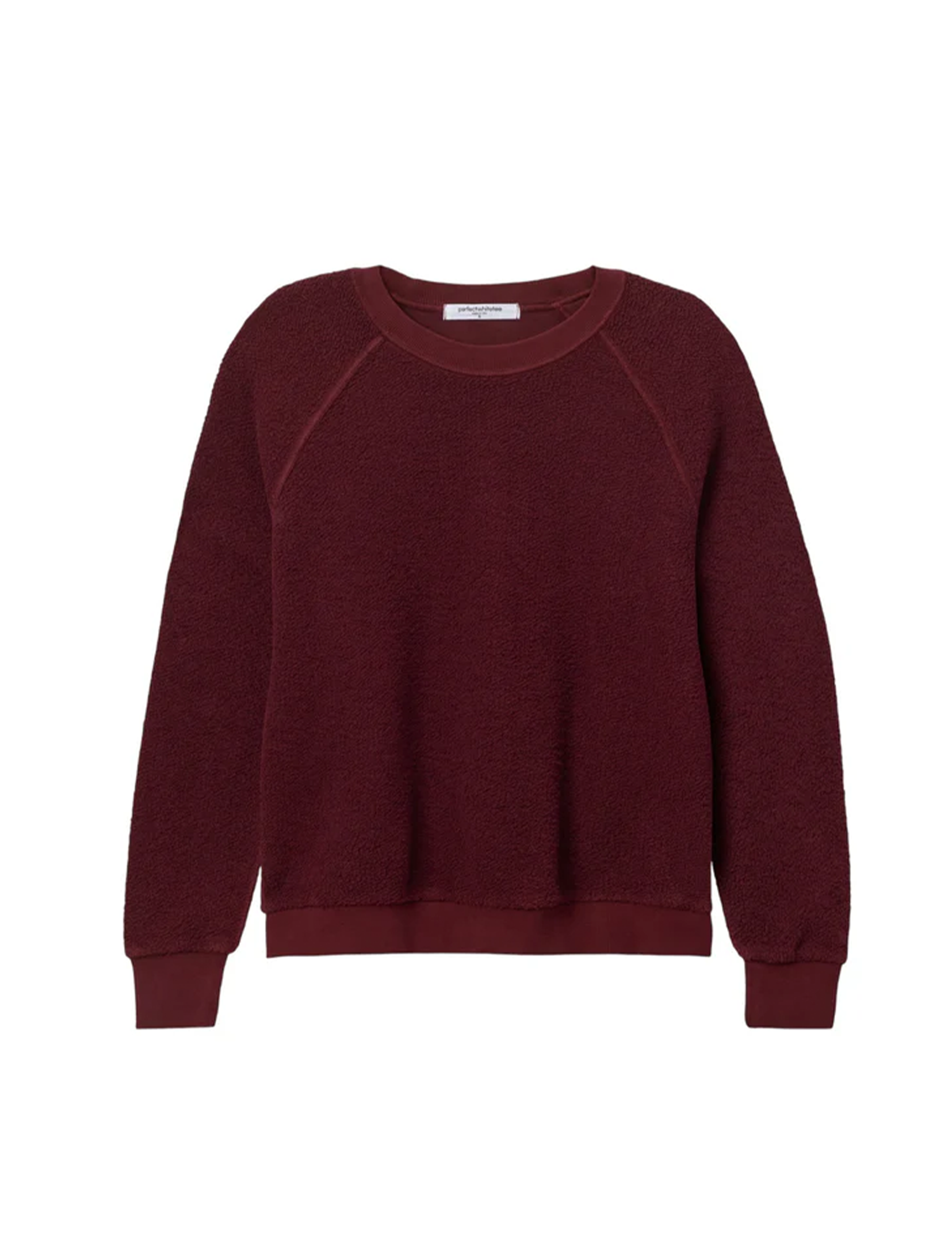 Ziggy Inside Out Sweatshirt, Dark Burgundy