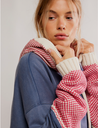 Snug Bonnet Sweatshirt, Indigo