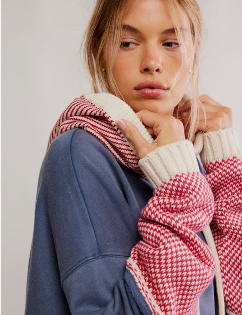 Snug Bonnet Sweatshirt, Indigo