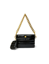 Downtown Crossbody, Black Patent