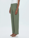 Nicole Wide Leg Pant, Soft Olive