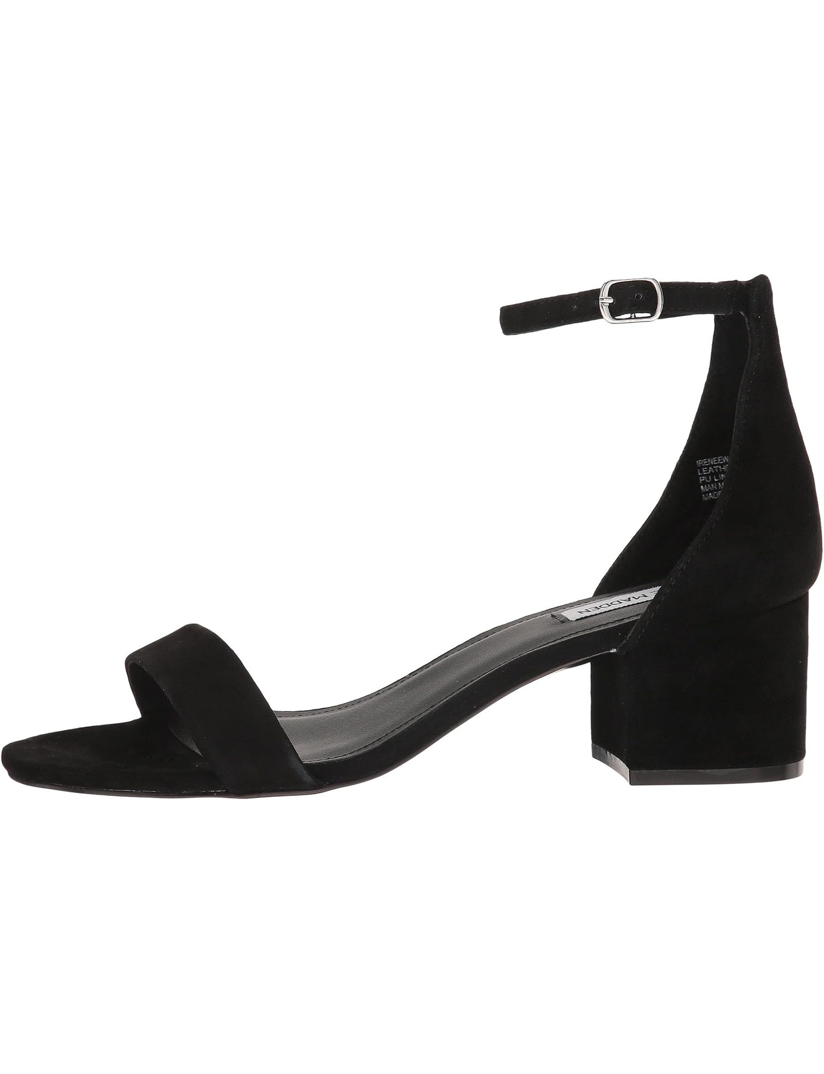 Irenee Heel, Black Suede