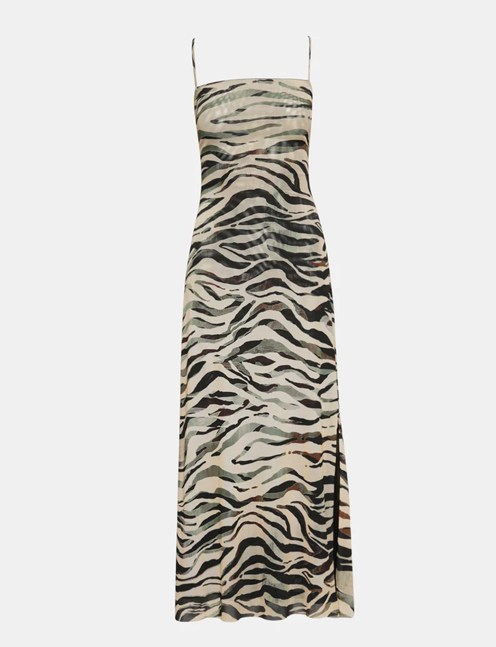 Adella Dress, Caramel Zebra