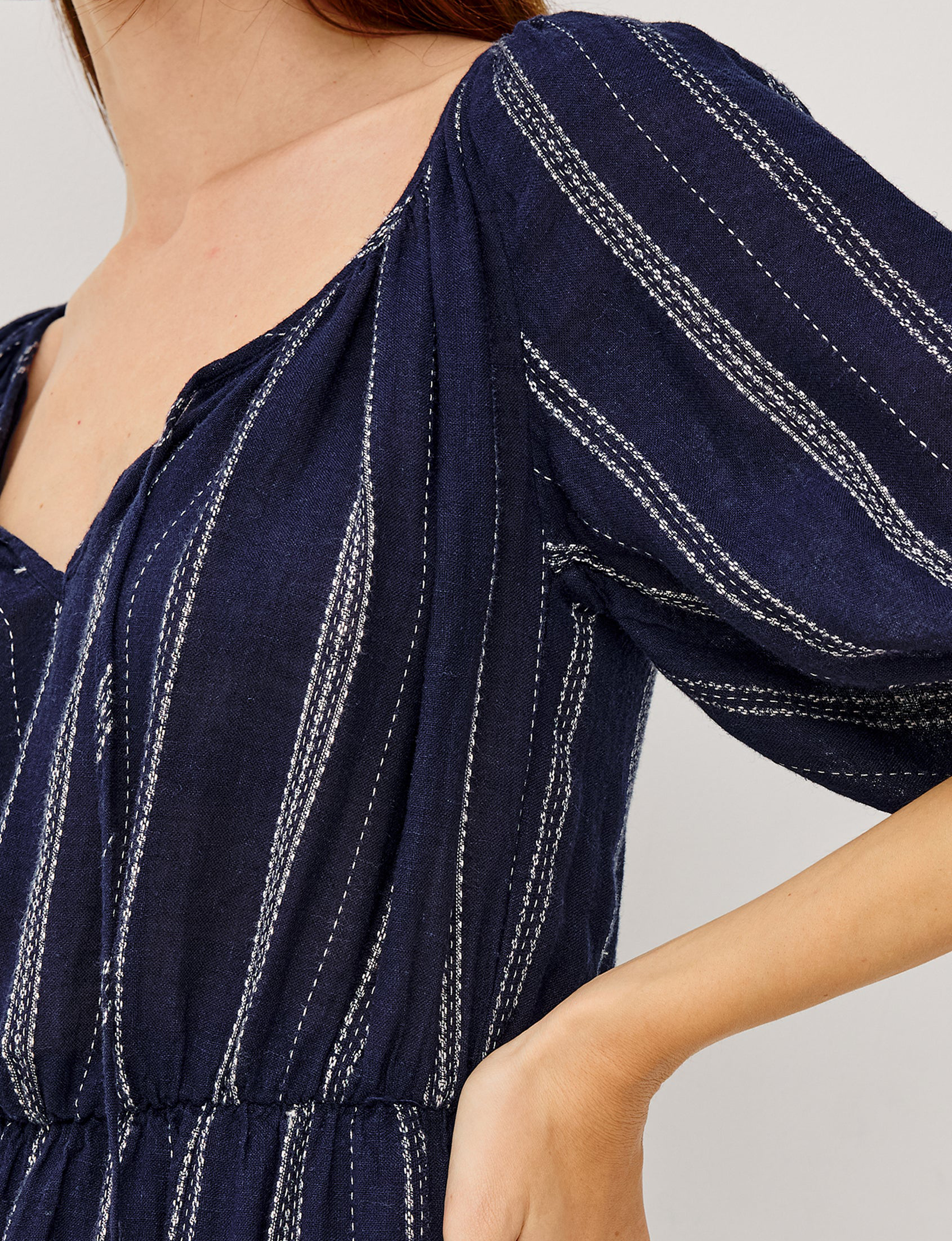 Saba Dress, Marina Stripe