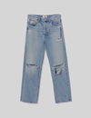 90's High Rise Straight Jeans, Threadbare