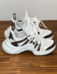 Louis Vuitton Archlight Monogram Sneakers, White