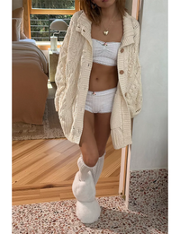 Heart You Cardigan, Ivory