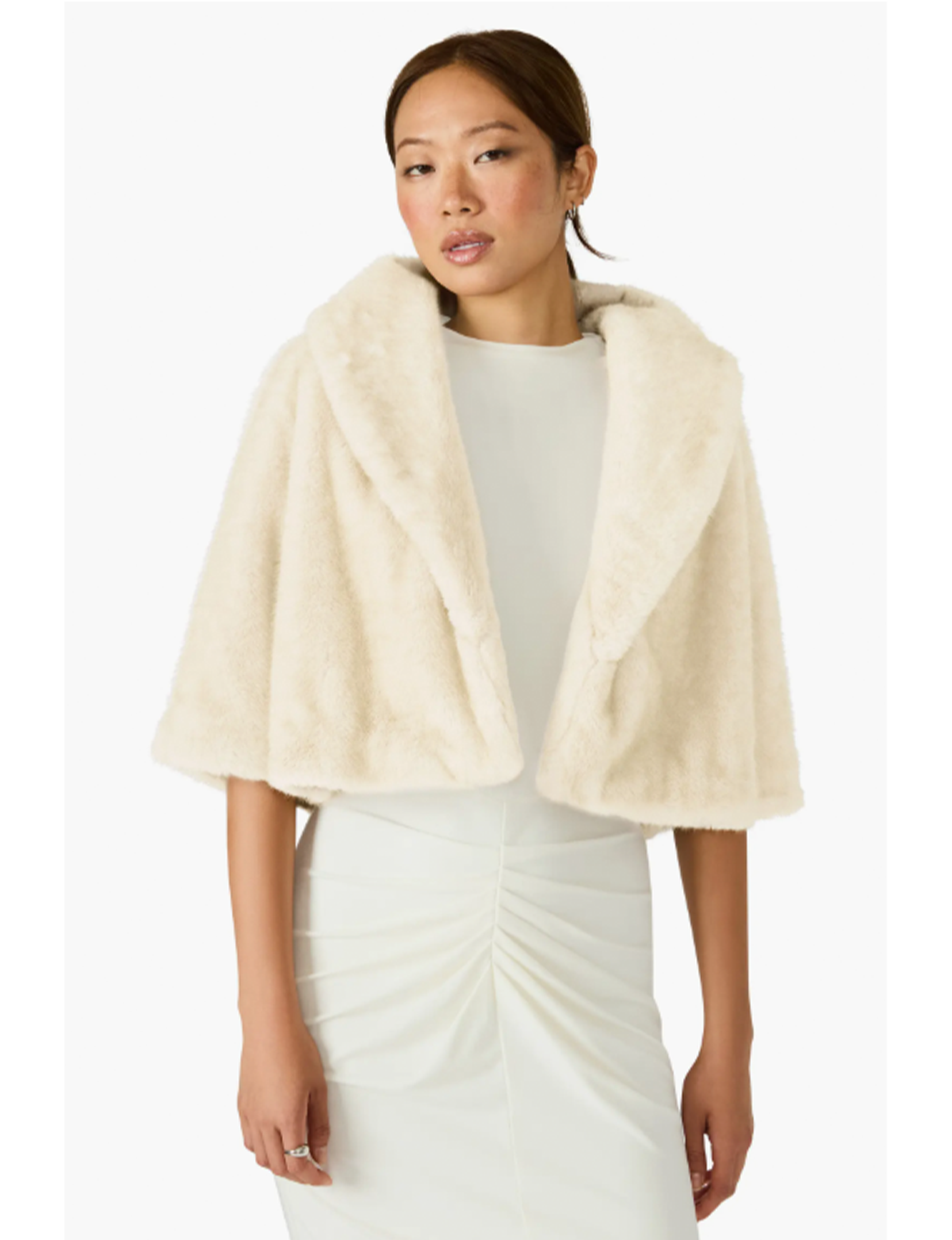 Hestia Coat, Cream